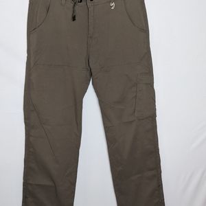 Prana Stretch Zion Pants khaki 31x34 Fishing Men's Cargo Breathable Hiking